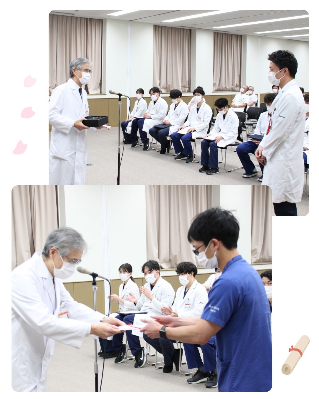 臨床研修修了式の様子2