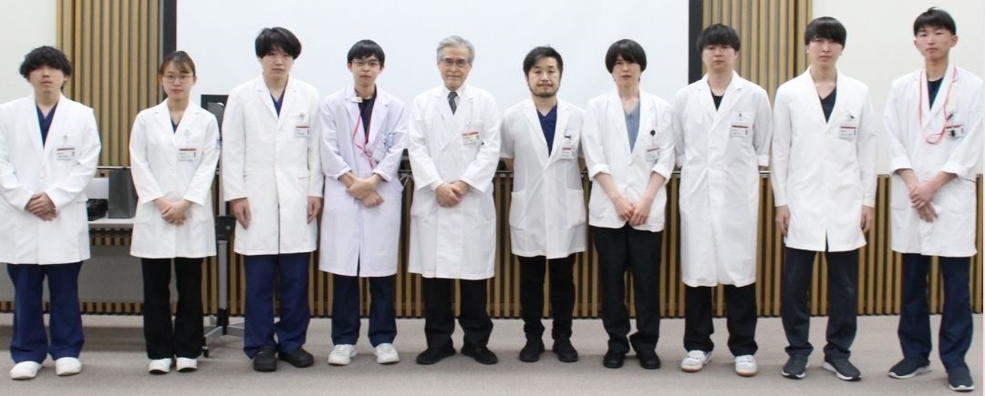 臨床研修修了式 集合写真