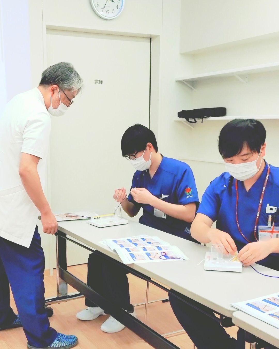 結紮研修の様子2
