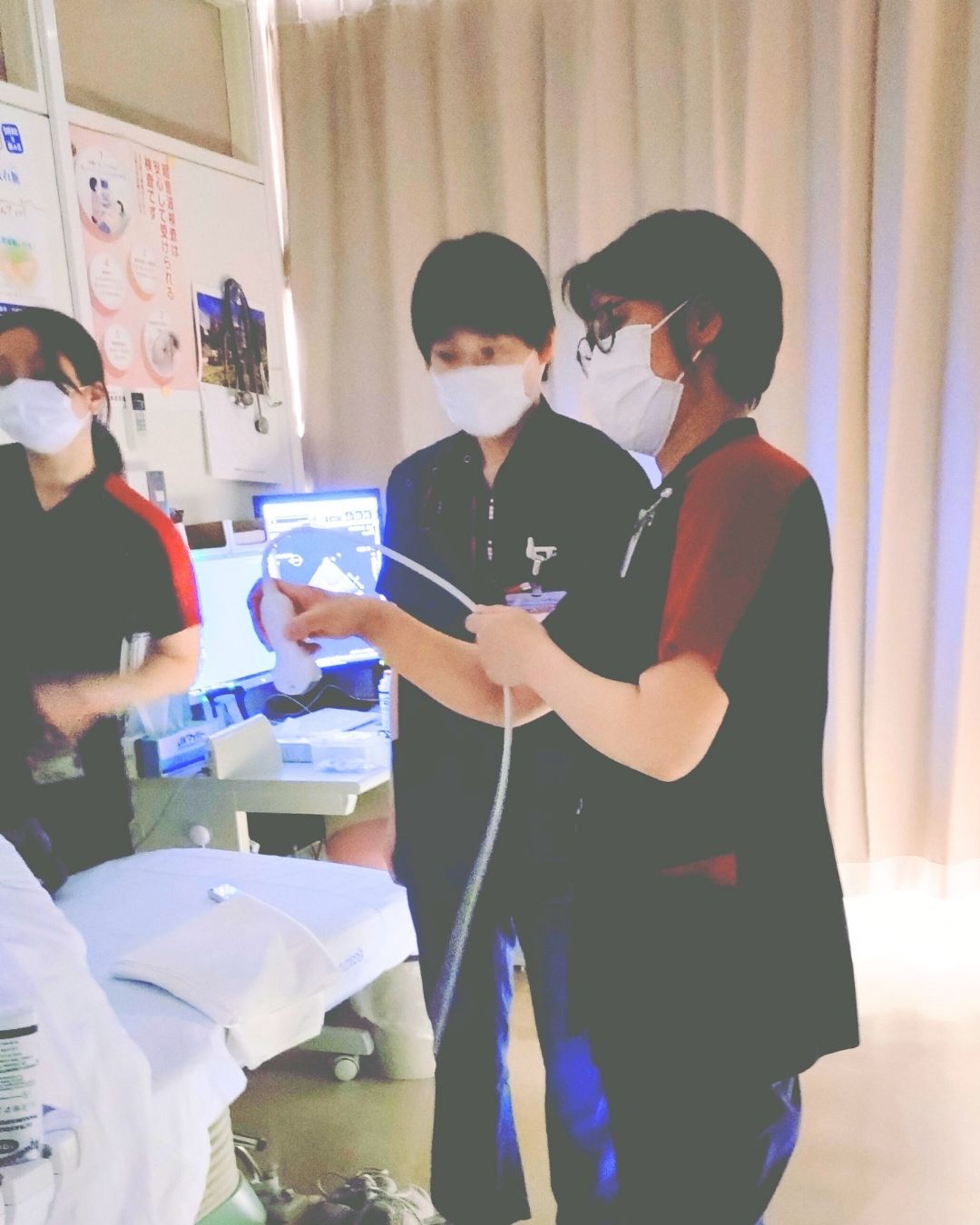 心エコー研修の様子3