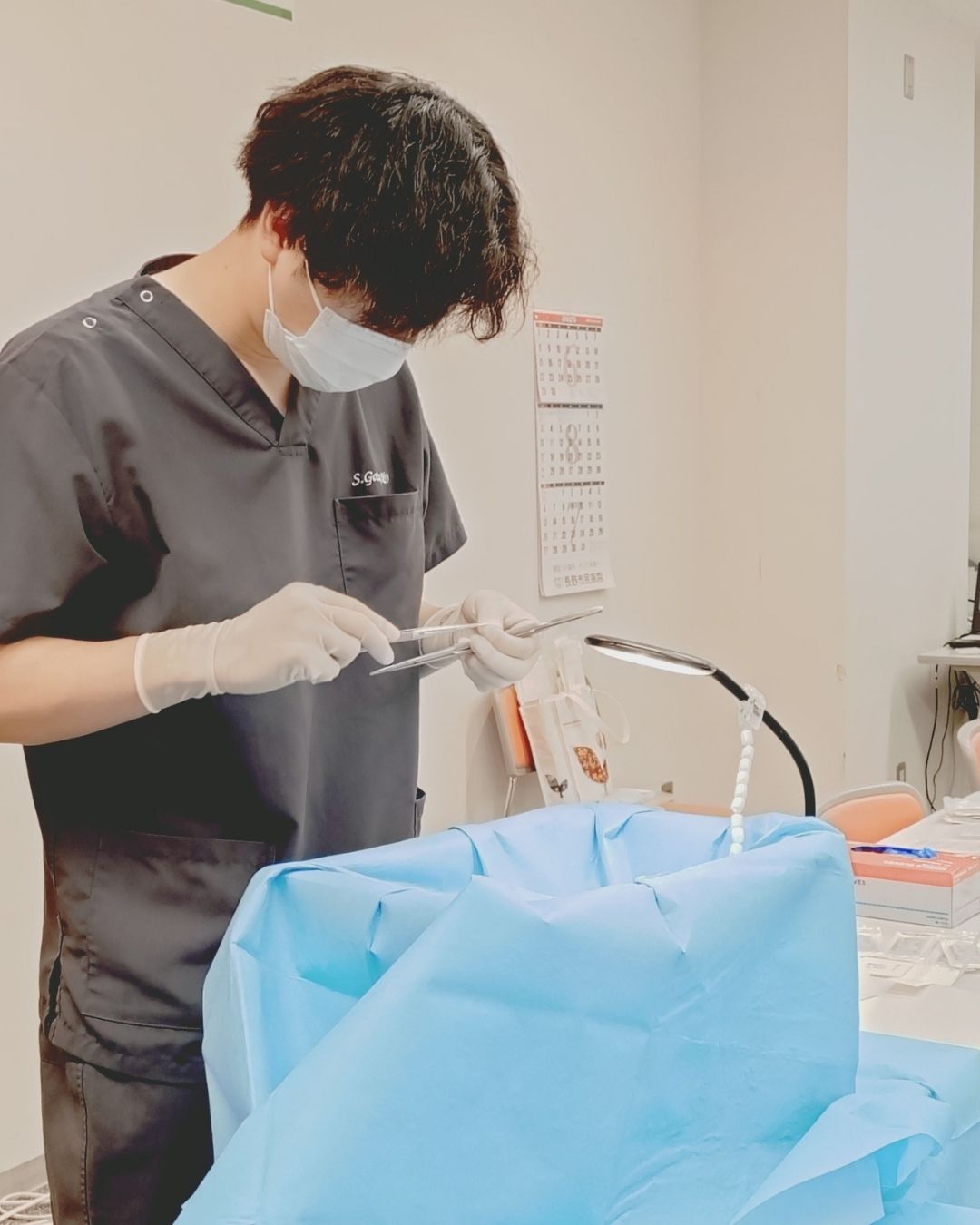 冠動脈バイパス術研修の様子3