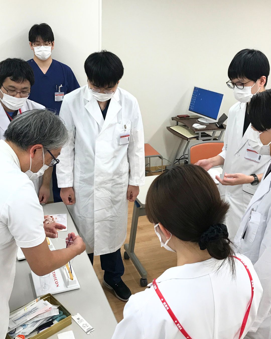 結紮研修の様子2