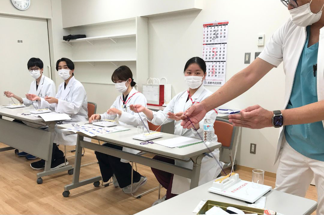 結紮研修の様子7
