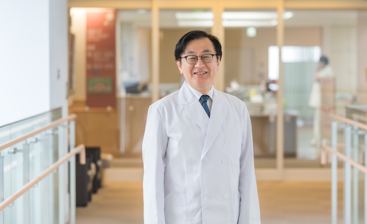 理事長・病院長のあいさつページへのリンクボタン