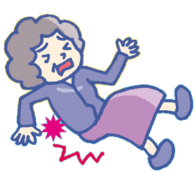 転倒のイラスト