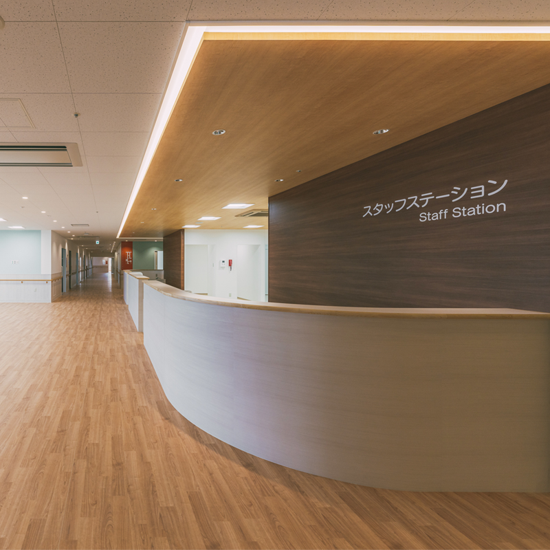 地域包括ケアセンター2東病棟スタッフステーション