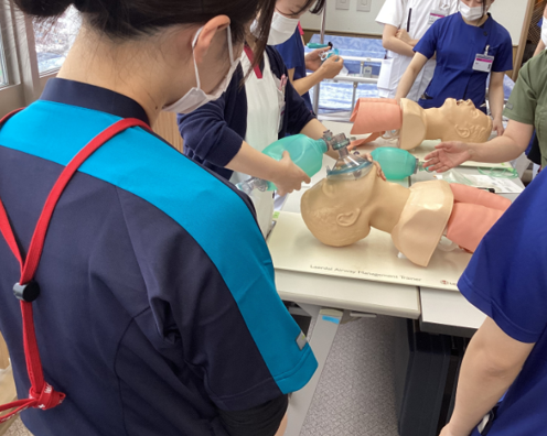 BLS研修の様子2