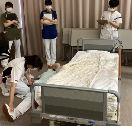 フィジカルアセスメント研修の様子4