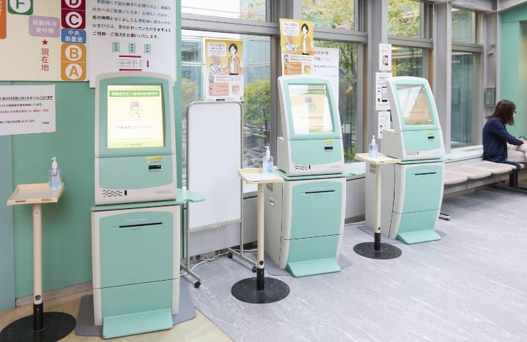 自動再来受付機