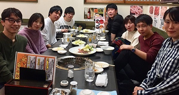 信州大学医学部の学生さんと食事に行ってきました