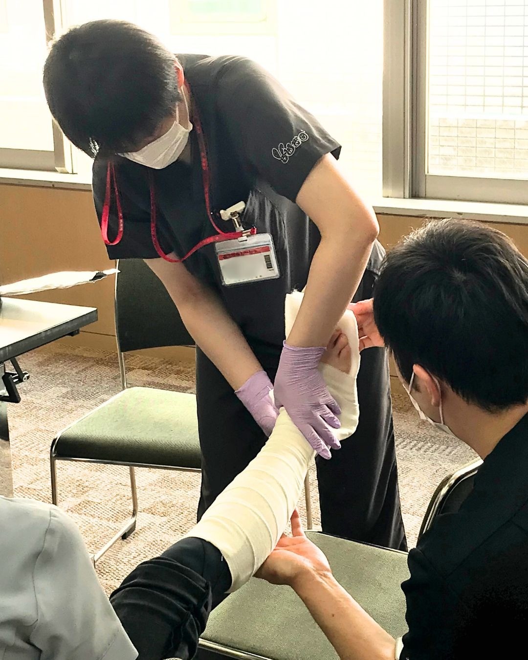 シーネ固定研修