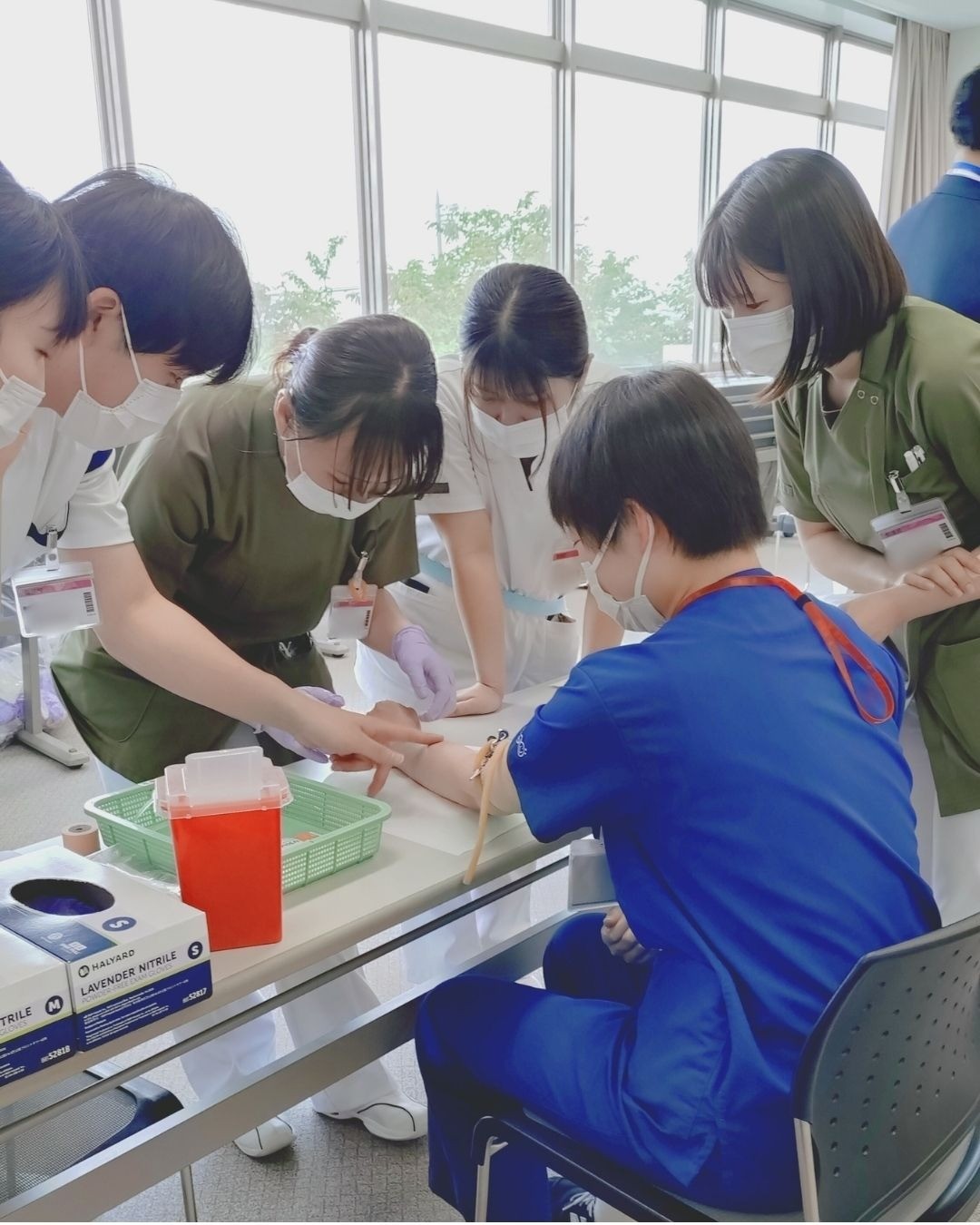 静脈血管確保研修